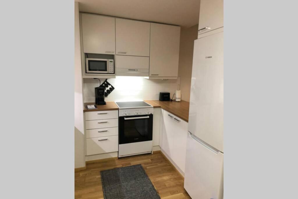 Keskustan Kaksio 45 M2 Autopaikalla, Rautatienkatu 19, 9 Krs Apartman Oulu Kültér fotó